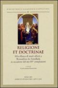 Religioni et doctrinae. Miscellanea di studi offerti a Bernardino de Armellada in occasione del suo 80° compleanno. Ediz. multilingue