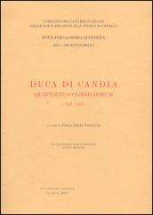 Duca di Candia. Quaternus consiliorum: 1350-1363