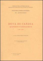 Duca di Candia. Quaternus consiliorum: 1350-1363