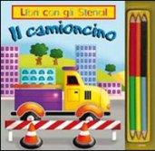 Il camioncino. Libri con gli stencil