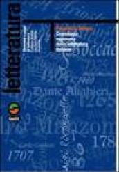 Cronologia ragionata della letteratura italiana