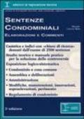 Sentenze condominiali. Elaborazioni e commenti