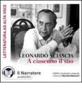 A ciascuno il suo. Audiolibro. CD Audio formato MP3. Ediz. integrale