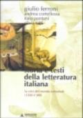 Storia e testi della letteratura italiana: 2
