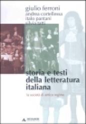 Storia e testi della letteratura italiana: 5