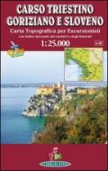 Carso triestino, goriziano e sloveno 1:25.000. Carta topografica per escursionisti