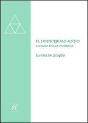Il dodicesimo anno. L'inizio della pubertà