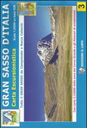Gran Sasso d'Italia. Carta escursionistica 1:25.000
