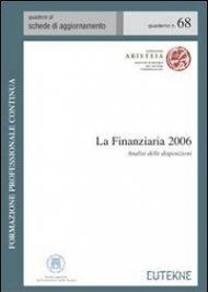 La finanziaria 2006. Analisi delle disposizioni