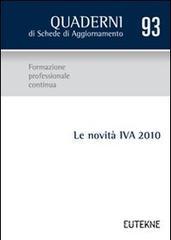 Le novità IVA 2010