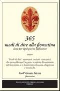 365 modi di dire alla fiorentina