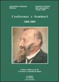 Conferenze e seminari (2008-2009) dall'associazione subalpina Mathesis