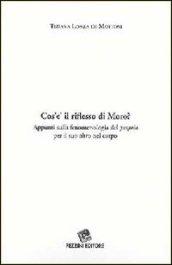 Cos'è il riflesso di Moro. Appunti sulla fenomenologia del «proprio» per il suo altro nel corpo