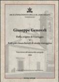 Giuseppe Genovali. Della origine di Viareggio e fatti più rimarchevoli di storia viareggina