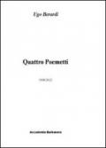 Quattro poemetti. 199872012