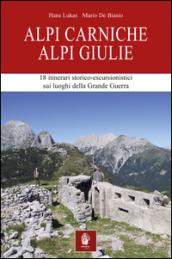 Alpi Carniche. Alpi Giulie. 18 itinerari storico escursionistici sui luoghi della grande guerra