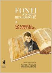 Fonti storico-biografiche di san Gabriele dell'Addolorata