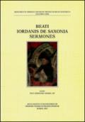 Beati Iordanis de Saxonia Sermones