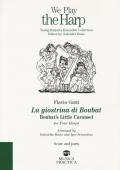 La giostrina di Boubat. Boubat's little carousel for four harps. Score and parts