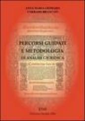 Percorsi guidati e metodologia di analisi giuridica. CD-ROM