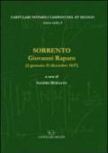 Sorrento. Giovanni Raparo (2 gennaio-31 dicembre 1437)