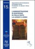 L'amministrazione di sostegno in Italia dopo la legge n. 6/2004