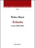 Ariosto. Scritti (1938-1994)