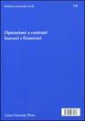 Operazioni e contratti bancari e finanziari. Vol. 7-8