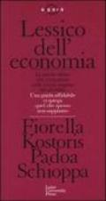 Lessico Dell Economia Voll I Ii Iii Indice