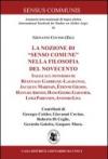 La nozione di «senso comune» nella filosofia del Novecento