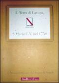 S. Maria Capua Vetere nel 1754. Torre di S. Erasmo. Terra di Lavoro