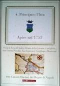 Apice nel 1753. Benevento, Apigi, Cubante, Calore. Principato Ultra