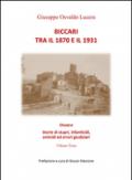 Biccari tra il 1870 e il 1931 ovvero storie di stupri, infanticidi, omicidi ed errori giudiziari