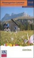 Rosengarten Latemar. 10 tourenvorschläge für mountainbiker. Ediz. illustrata