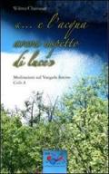 «... E l'acqua aveva aspetto di luce». Meditazioni sul vangelo festivo, ciclo A