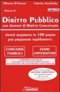 Diritto pubblico con elementi di diritto comunitario