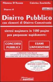 Diritto pubblico con elementi di diritto comunitario