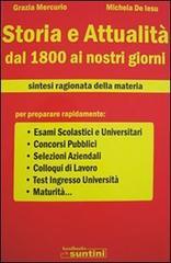 Storia e attualità dal 1800 ai nostri giorni