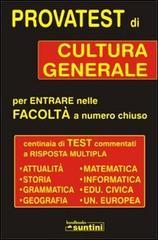 Provatest di cultura generale per entrate nelle facoltà a numero chiuso