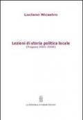 Lezioni di storia politica locale (Ragusa 2005-2008)