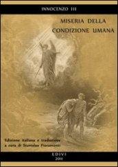 Miseria della condizione umana