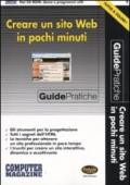 Creare un sito web in pochi minuti. COn CD-ROM