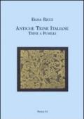 Antiche trine italiane. Trine a fuselli (rist. anast. 1911)