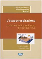 L'evapotraspirazione come sistema di smaltimento delle acque reflue