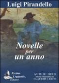 Novelle per un anno letto da Claudio Carini. Audiolibro. CD Audio formato MP3