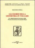 Gli esordi della geometria in volgare. Un volgarizzamento trecentesco della «Practica geometriae» di Leonardo Pisano