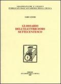 Glossario dell'elettricismo settecentesco