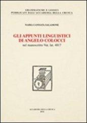 Gli appunti linguistici di Angelo Colocci. Nel ms. Vat. lat. 4817