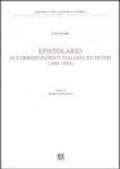 Epistolario ai corrispondenti italiani ed esteri (1900-1935)