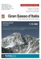 Gran Sasso d'Italia. Carta dei sentieri 1:15.000